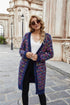 'Whimsy' Plaid Multicolour Cardigan - Celes Fashion